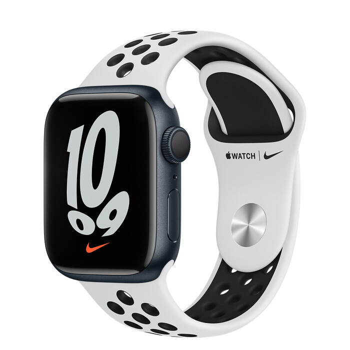 アップルウォッチ　ナイキコラボ Apple Watch Nike Series 7 GPS 41mm/45mm Starlight Midnight