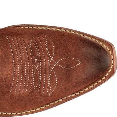 JUSTIN BOOTS JUSTIN WOMEN'S VN4464 CLARA 15" BROWN ROUND TOE RIDING HEEL WESTERN BOOTS