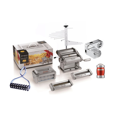 Marcato Multipast Set Sheeter +9 Accessories, Engine pasta Maker