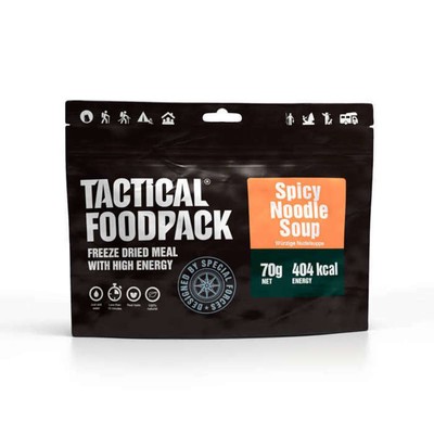 Tactical Foodpack Gefriergetrocknetes Essen Würzige Nudelsuppe Camping