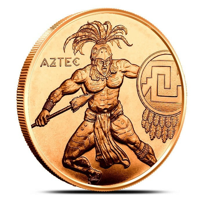 1 oz Copper Round – Peace Dollar