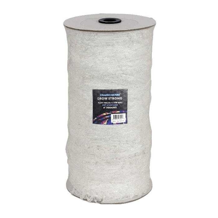 Soft Mesh Nylon Trellis Netting Bulk Roll 6.5 ft x 350 ft w/ 6 in Squares