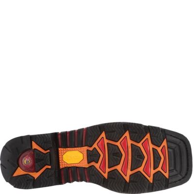 JUSTIN BOOTS JUSTIN MEN'S WK2112 PECAN/BROWN ELECTRICAL HAZARD STEEL TOE WATERPROOF BOOTS