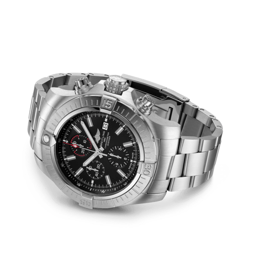 Pre-owned Breitling Super Avenger Chronograph 48, Ref A13375101b1a1, Complete, Unworn