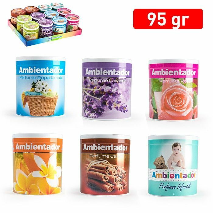 Set 12 Pz Deodorante Gel Profumo Ambiente In Lattina Varie Fragranze hmj