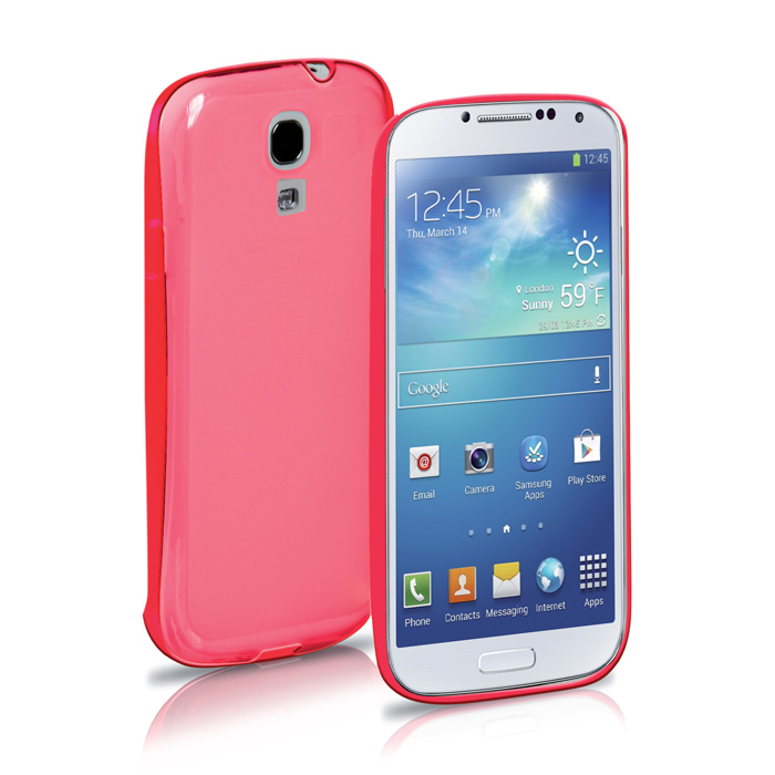SBS FLUO CUSTODIA CASE per SAMSUNG GT i9500 GALAXY S4 ROSA