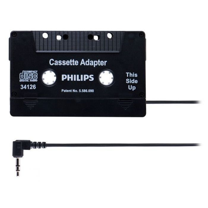 New Philips Audio Car Cassette Tape Adapter 3.5 MM For iPhon