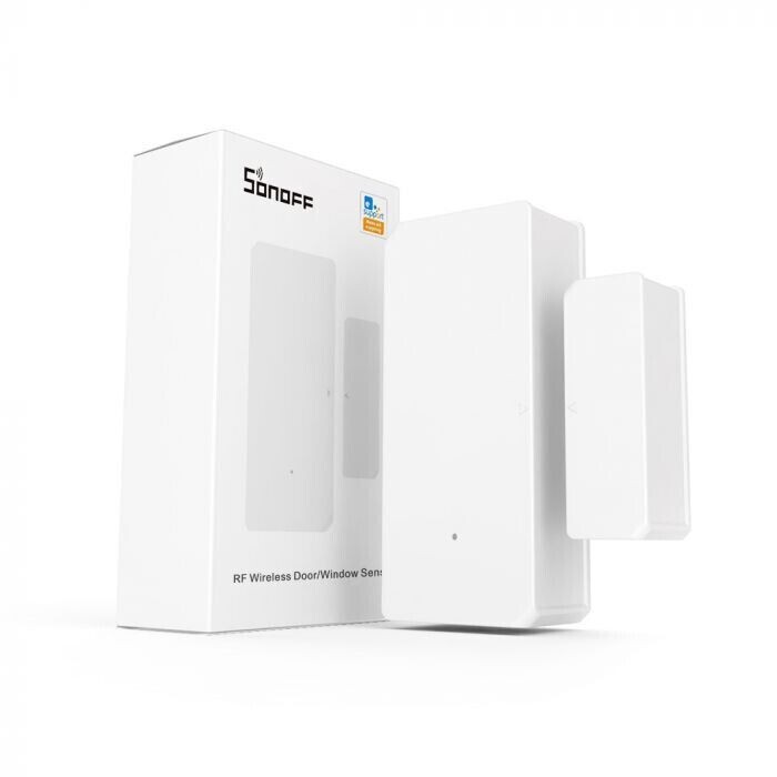 Sonoff DW2-RF - Sensore wireless porta/finestra 433 MHz, sensore di allarme S...