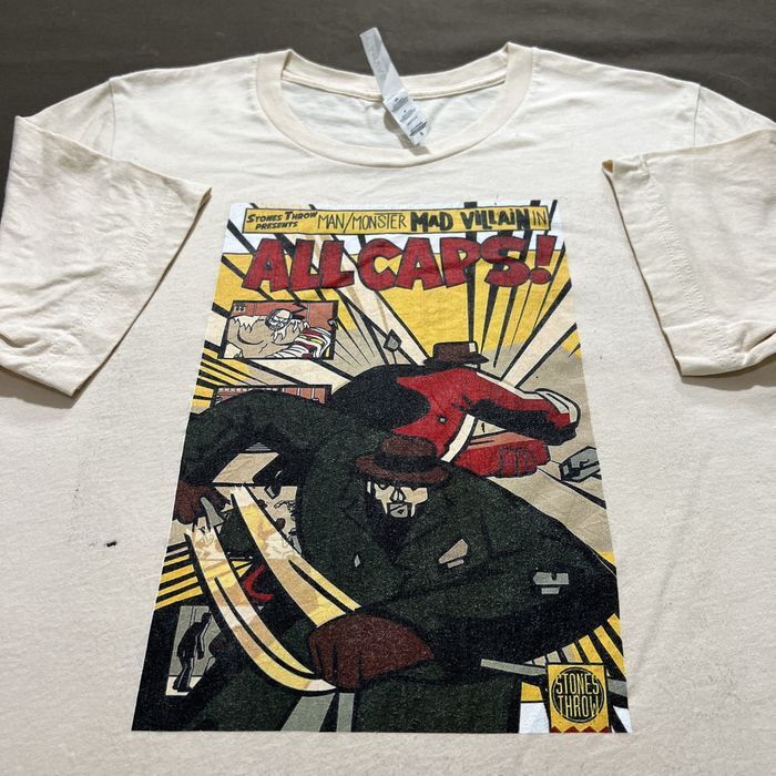 Madlib MF DOOM Madvillian All Caps Promo T shirt Unisex