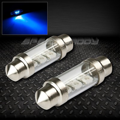 ПАРА 6 SMD 6SMD 39 ММ СИНИЙ 5050 3528 СВЕТОДИОДНЫЙ ВНУТРЕННИЙ КУПОЛ/КАРТА 12 В ЛАМПОЧКА НАКАЛИВАНИЯ