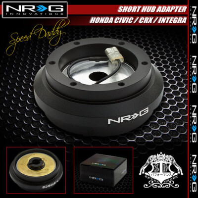 ПЕРЕХОДНИК ДЛЯ КОРОТКОЙ СТУПИЦЫ РУЛЕВОГО КОЛЕСА NRG ДЛЯ 88-91 CIVIC EC EF/CR-X 90-93 INTEGRA