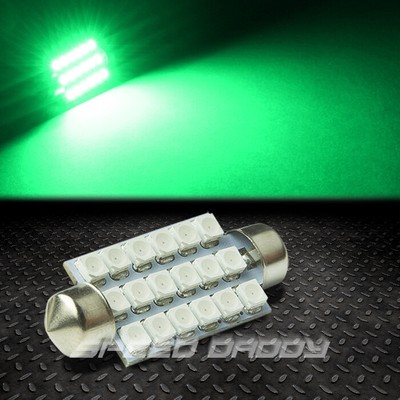 18 SMD 18SMD 39 ММ ЗЕЛЕНЫЙ 3528 5050 СВЕТОДИОДНЫЙ СВЕТИЛЬНИК ДЛЯ ВНУТРЕННЕГО ОСВЕЩЕНИЯ КУПОЛА/КАРТОГРАФИЧЕСКОЙ ПАНЕЛИ