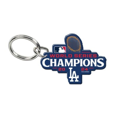 Los Angeles Dodgers 2024 Wincraft MLB World Series Champions Acrylic Key Ring