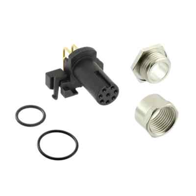 TE Connectivity M12 PCB MOUNT CIRCULAR CONNECTOR 8-Contacts Socket 5-2172077-2