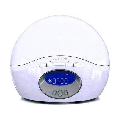 NEW Lumie Body Clock Active 250 Dawn Simulator Alarm Clock with FM Radio, White