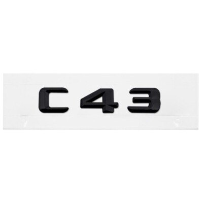 C43 Schriftzug für Mercedes Emblem Logo Sticker Aufkleber C-Klasse C 43 AMG
