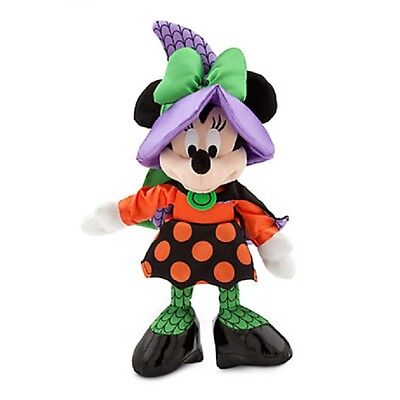 DISNEY STORE HALLOWEEN PLUSH MINNIE MOUSE WITCH 2015 DISNEY PARKS AUTHENTIC NWT