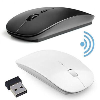 Wireless USB Maus PC Kabellose Mouse Computer Laptop Notebook Funkmaus flach