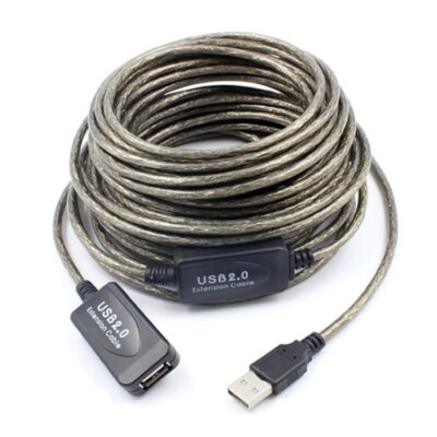 65 Ft (20 meter) USB 2.0 Type A Male to Female Active Extension Cable w/ Booster