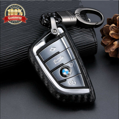 Car Key Case Scratch Proof Carbon Fiber fit BMW 2 5 6 7 Series M5 X1 X3 X5 X6 X4