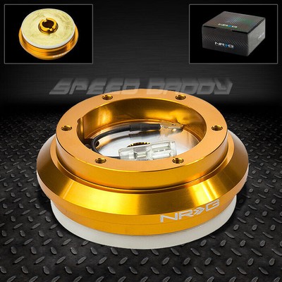 ПЕРЕХОДНИК ДЛЯ КОРОТКОЙ СТУПИЦЫ РУЛЕВОГО КОЛЕСА NRG ДЛЯ 94-07 ACCORD/-11 CIVIC/S2000/RSX GOLD