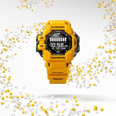 Pre-owned Casio G-shock Gpr-h1000-9jr Rangeman Master Of Bluetooth Gps Men Watch