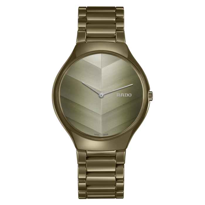 Rado True Thinline x Great Gardens of the World Green Dial Men s Watch R27121302 eBay