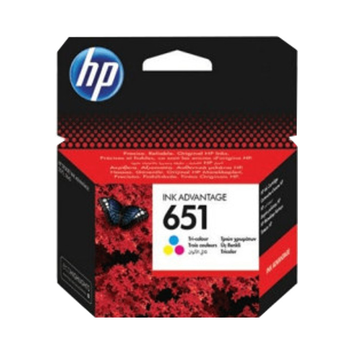 Hp Tintenpatrone Nr. 651 C2p11ae 3-Farbig 300 Seiten Druckleistung