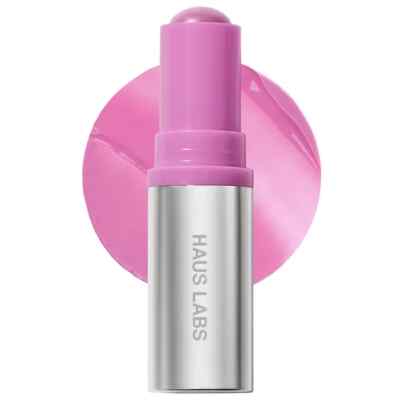 Haus Labs Color Fuse Hydrating Longwear Glassy Lip+Cheek Blush In Glassy Lilac