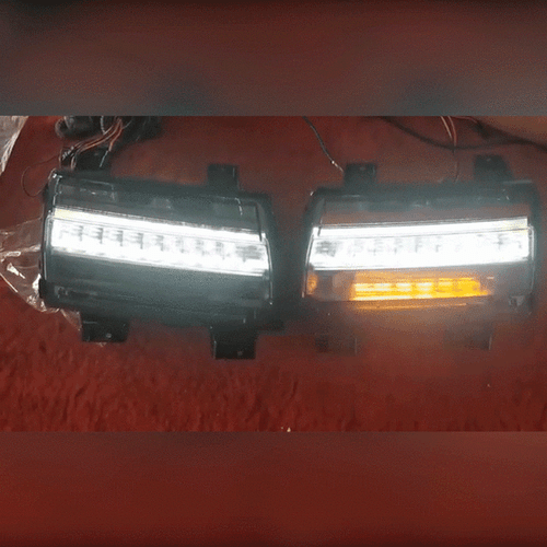 Front Fender Flares W/ Lights Fits 2018-20 Jeep Wrangler JL JLU/Rubicon 2/4-Door