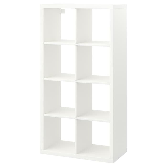 White 2x4 IKEA KALLAX (cube) shelving unit in Southampton, Hampshire