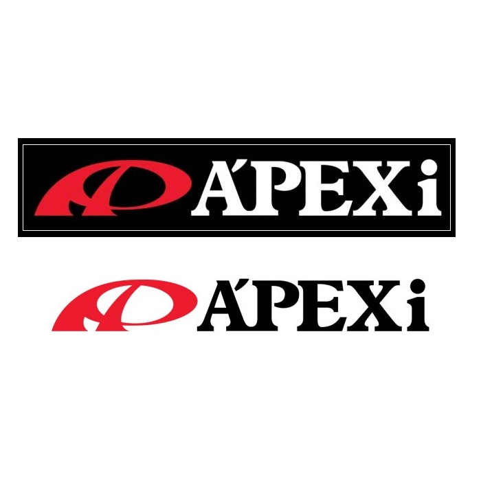 Vinyl Decal Sticker For APEXi Logo Car Window Bumper Exhaust