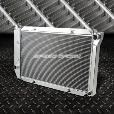 ДЛЯ 71-73 MUSTANG/COUNTRY SEDAN/SQUIRE 5-7,0л V8 3-РЯДНЫЙ АЛЮМИНИЕВЫЙ ГОНОЧНЫЙ РАДИАТОР