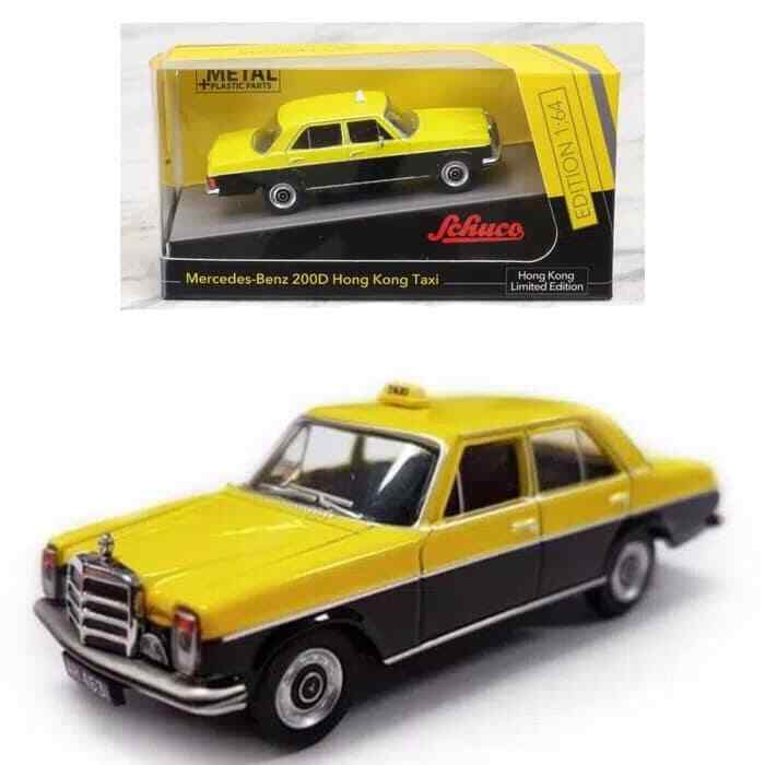 メルセデス ベンツ200D タクシー　1/43 1/43 Mercedes Benz 200D Taxi BENZ TAXI Vintage Car Alloy Car