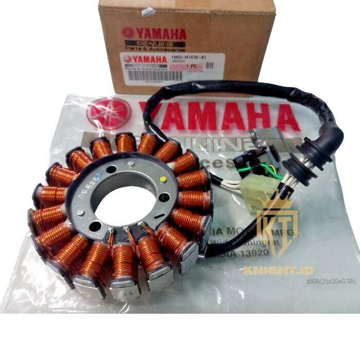 WOOSTAR Stator Magneto - 18 Spulen, 5-Draht | Ersatz Für YZF R25, R3, MT-03 (2019-2021) | Motorrad-Ersatzteil