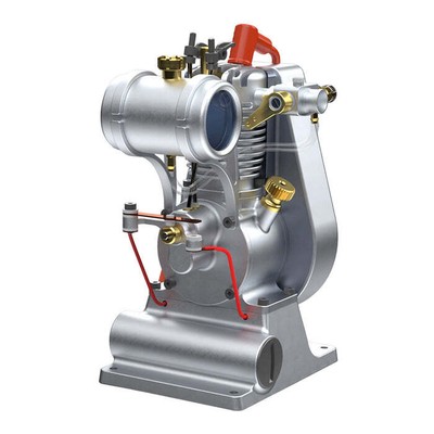 Mini Top Valve Vertical Single Cylinder Four Stroke Air-Cooled Gasoline Model