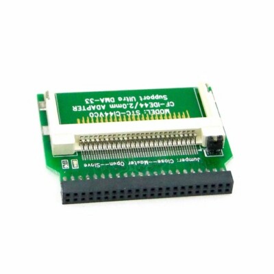 x5pcs,Compact Flash CF to 2.5''IDE 44Pin 44-PIN Straight Type Female DOM adapter