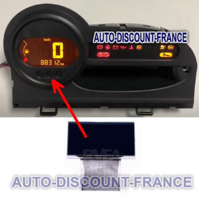 Ecran Lcd Afficheur Compteur Pour Renault Twingo 2 -  8200725330