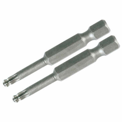 Wiha Tools 74545 Torx Ball End Power Bit, T25 x 50 mm, 2 Pk.