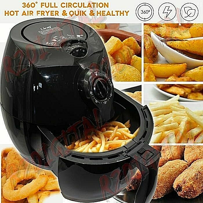 Friggitrice Ad Aria Calda Hb801-1 Dietetica Inodore Senza Olio 100% Sana Linq 1