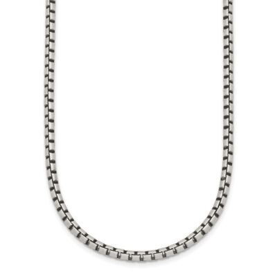 日本未入荷☆KING ICE☆1MM STERLING SILVER BOX CHAIN 1mm Box Chain | Hip Hop Jewelry | King Ice