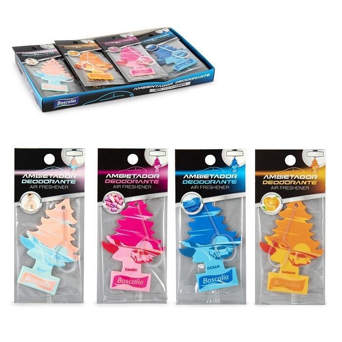 Set 24 Pezzi Profumatore Profumo Deodorante Interni Auto Pini Fragranza dfh