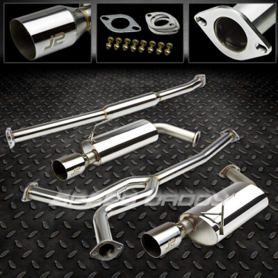 J2 CATBACK CATBACK ГЛУШИТЕЛЬ ВЫХЛОПНЫХ ГАЗОВ С 4 НАКОНЕЧНИКАМИ ДЛЯ 04-08 NISSAN MAXIMA V6 A34 VQ35