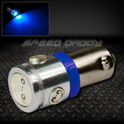 T10 1895/BA9S/T4W СИНЯЯ ЛАМПА НАКАЛИВАНИЯ САЛОНА АВТОМОБИЛЯ С КУПОЛОМ 12 В, 5 СВЕТОДИОДОВ ВЫСОКОЙ МОЩНОСТИ МОЩНОСТЬЮ 1 Вт