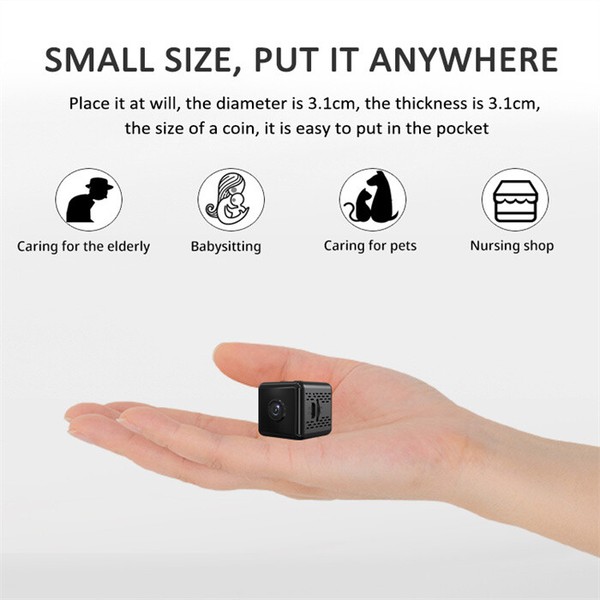 HD Hidden IP Night Vision Camcorder Home Security Cam 1080P Mini WiFi Spy Camera - Image 12