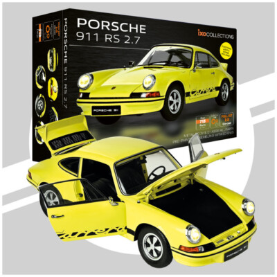 IXO 10115 - 1:8 Porsche 911 Carrera RS 2.7 Yellow/Black