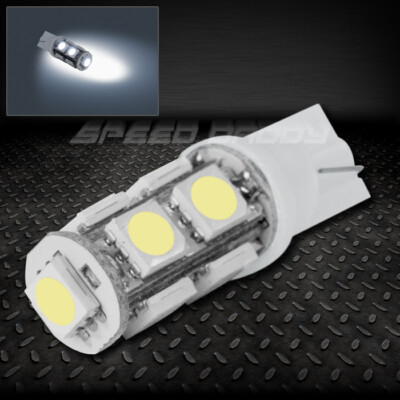 9SMD 9 5050 SMD LED T10 W5W 194 360 БЕЛАЯ ЛАМПА НАКАЛИВАНИЯ ДЛЯ САЛОНА АВТОМОБИЛЯ С КУПОЛОМ-КЛИНОМ