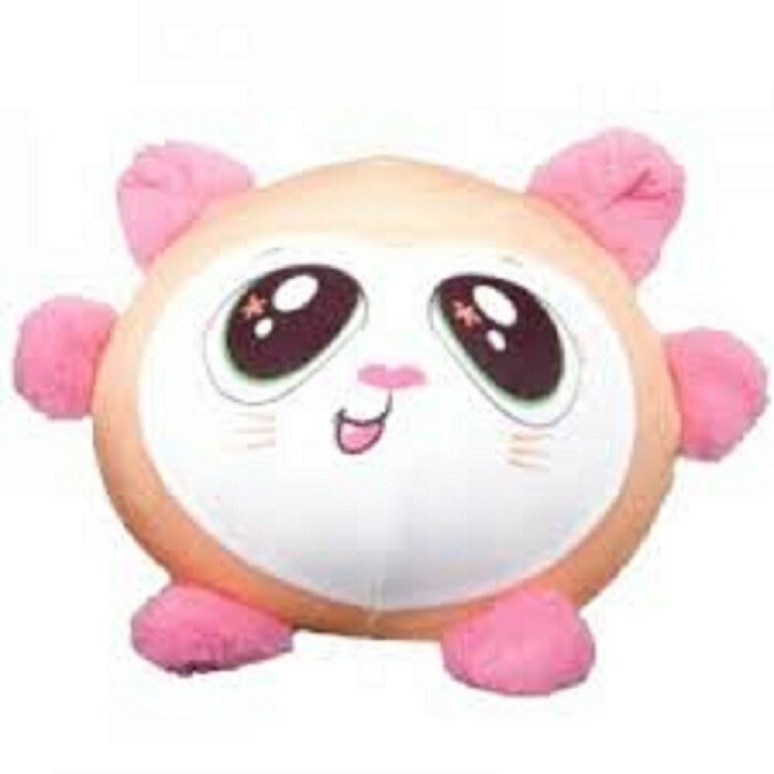 Fuzzy Wubble Ball Bee Bee the Cat Stuffed Animal Soft Squishy Cuddly