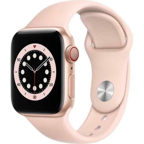 Apple Watch - Apple Watch Series 6ステンレス/GPS+セルラー/40mm⑤ Apple Watch Series 6 GPS + Cellular, 40mm Gold Stainless