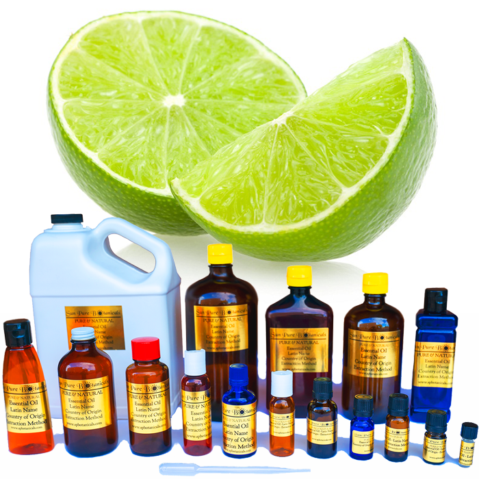 Sun Pure Botanicals Lime Oil 15ml NEW and Sealed Exp. 2024/08